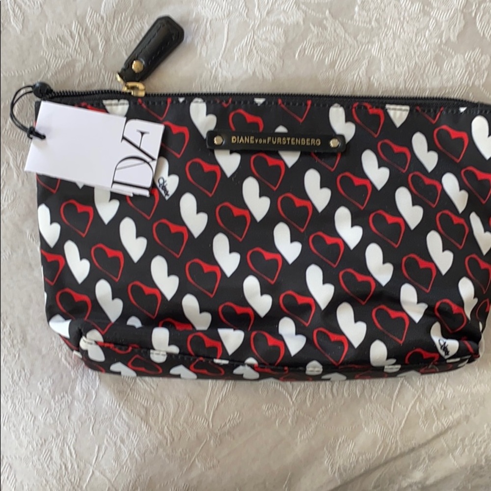Diane Von Furstenberg makeup/accessory bag